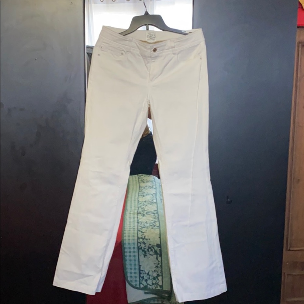 White long denim.